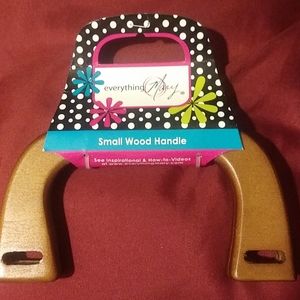 Small wood handle